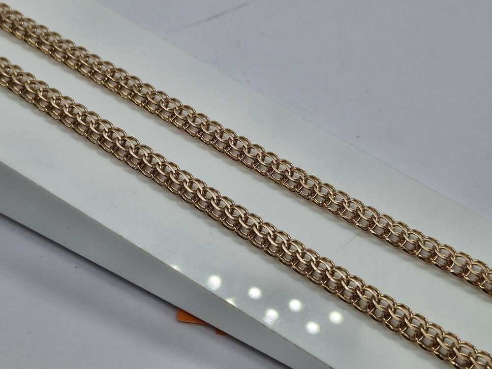 ЦЛИТ585 ЦЕПЬ ПОЛНОВЕСНАЯ Итальянка (Au 585)