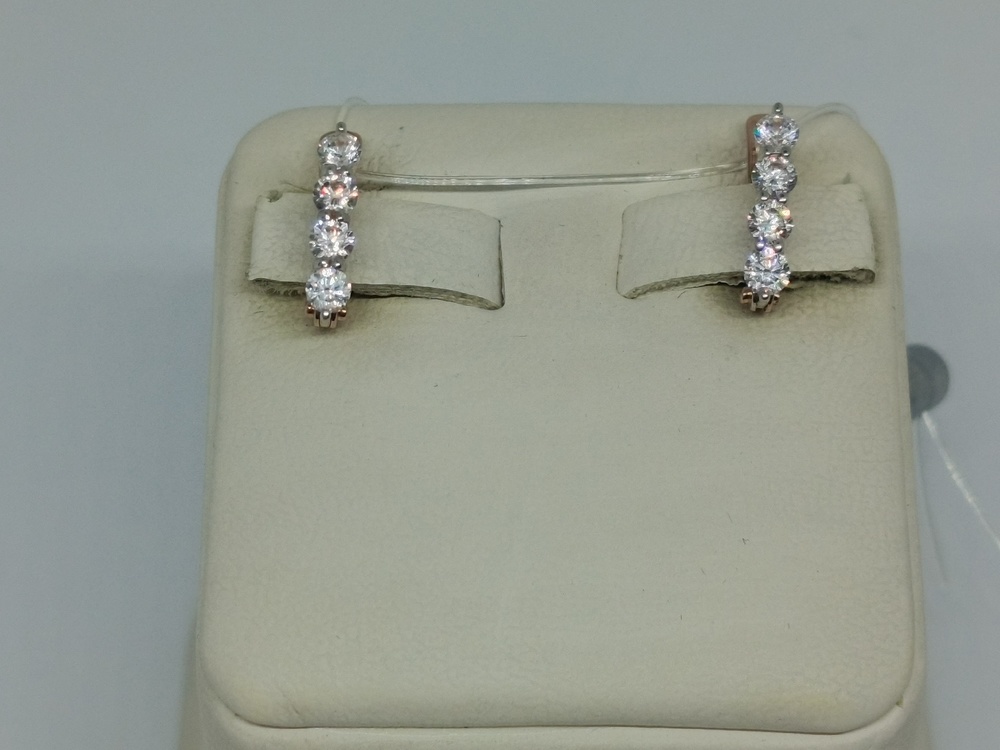 СЕРЬГИ С КАМНЯМИ (Au 585) СЕРЬГИ С КАМНЯМИ (Au 585)