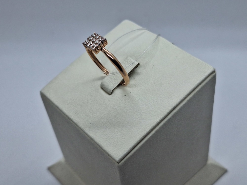 019249 КОЛЬЦО С КАМНЯМИ (Au 585)