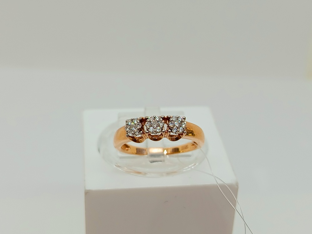 КОЛЬЦО БРИЛЛИАНТ (Au 585)