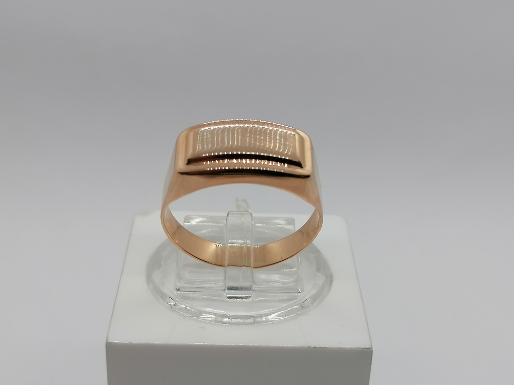 01-7683 КОЛЬЦО ПЕЧАТКА без камня (Au 585)