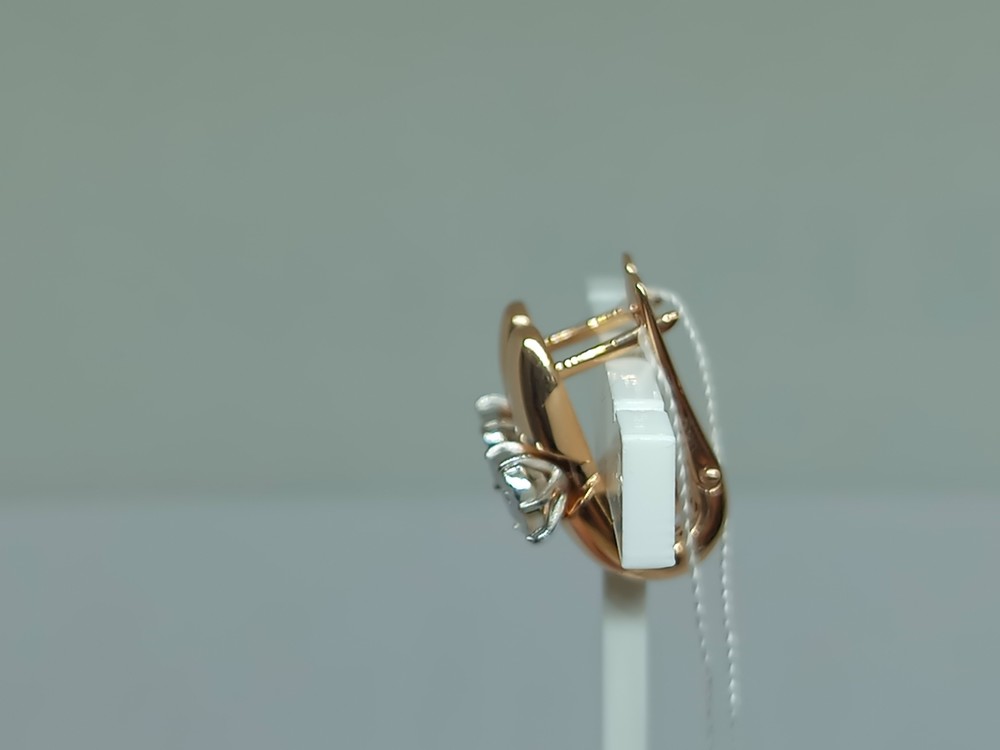 СЕРЬГИ С КАМНЕМ (Au 585) СЕРЬГИ С КАМНЕМ (Au 585)