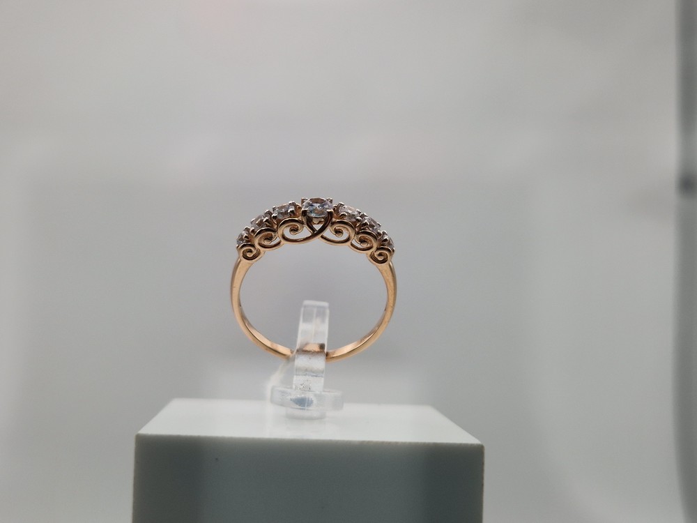 КОЛКМИ585 КОЛЬЦО С КАМНЯМИ (Au 585)