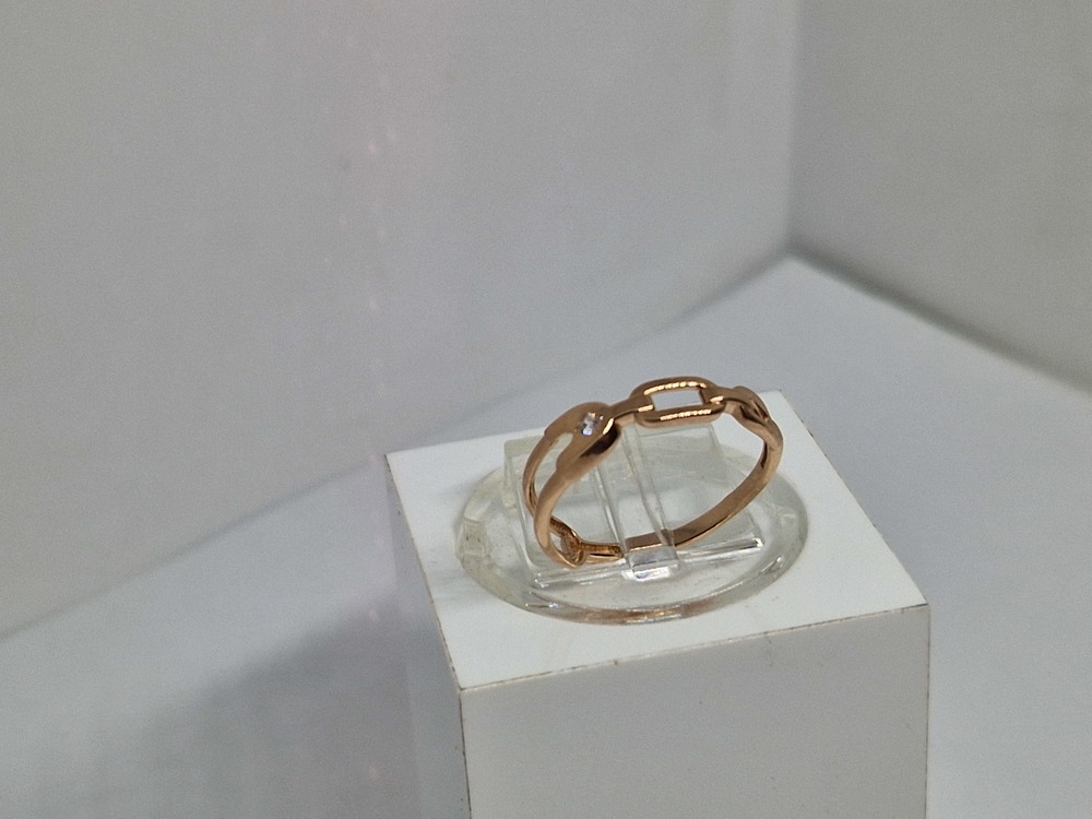 КОЛКМ585 КОЛЬЦО С КАМНЕМ (Au 585)