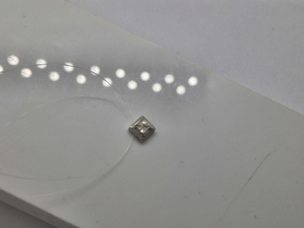 КОЛЬЕ БРИЛЛИАНТ (Ag 925)