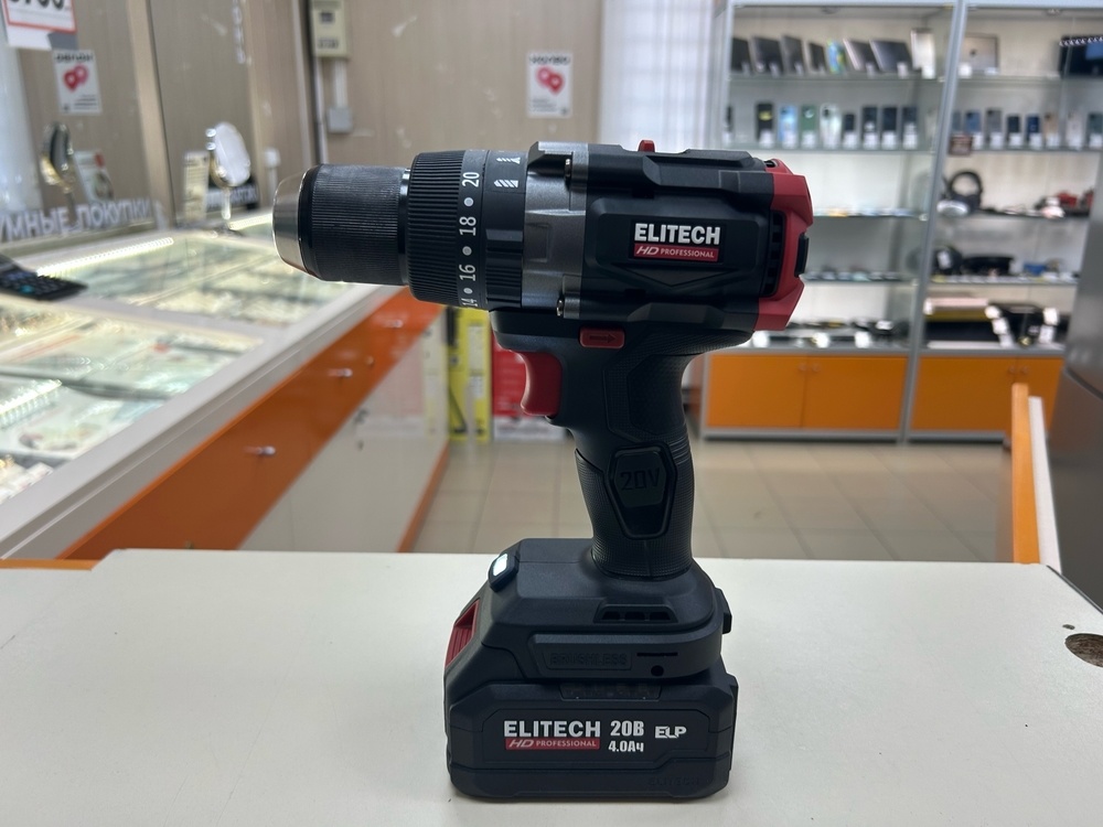 Шуруповерт Elitech CD 20BL2