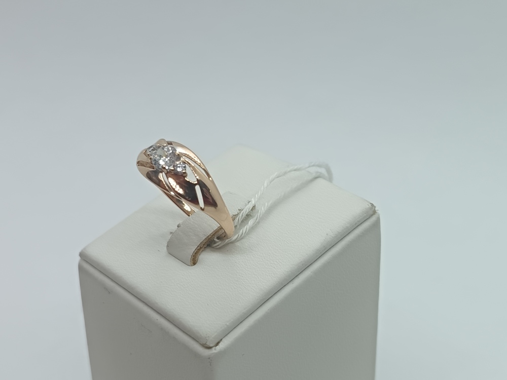 КОЛКМИ585 КОЛЬЦО С КАМНЯМИ (Au 585)