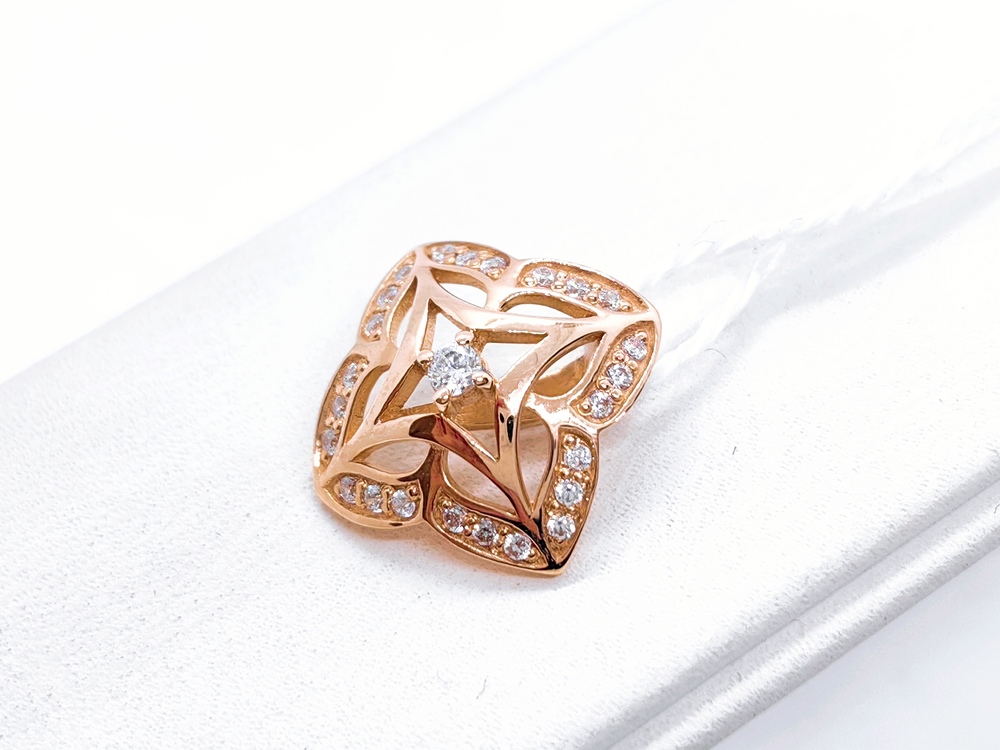 ПОДВЕСКА С КАМНЯМИ (Au 585)