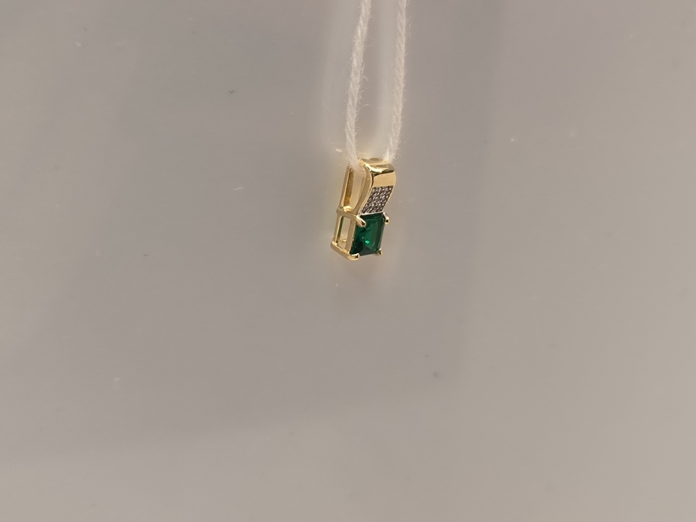 ПОДКМИ585 ПОДВЕСКА С КАМНЯМИ (Au 585)