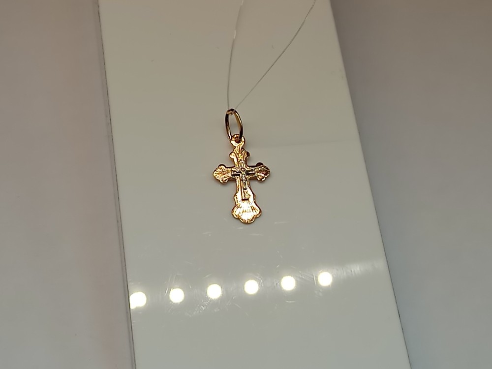 ПОДВЕСКА КРЕСТ (Au 585)