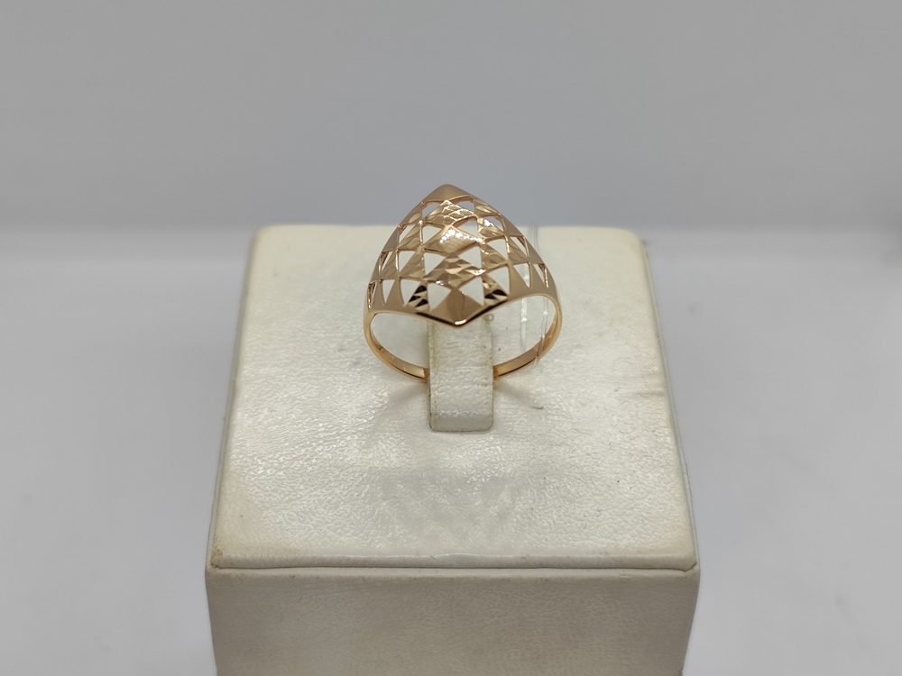 10583а КОЛЬЦО БЕЗ КАМНЯ (Au 585)