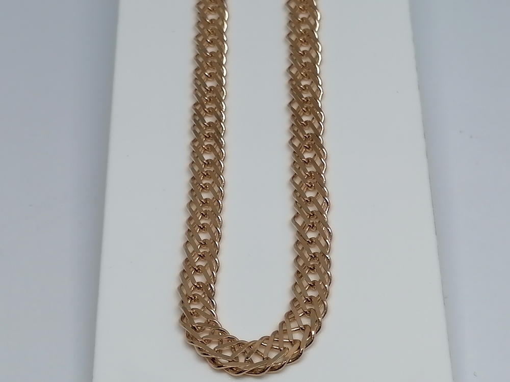 ЦЕПЬ ПОЛНОВЕСНАЯ Ромб тройной (Au 585)