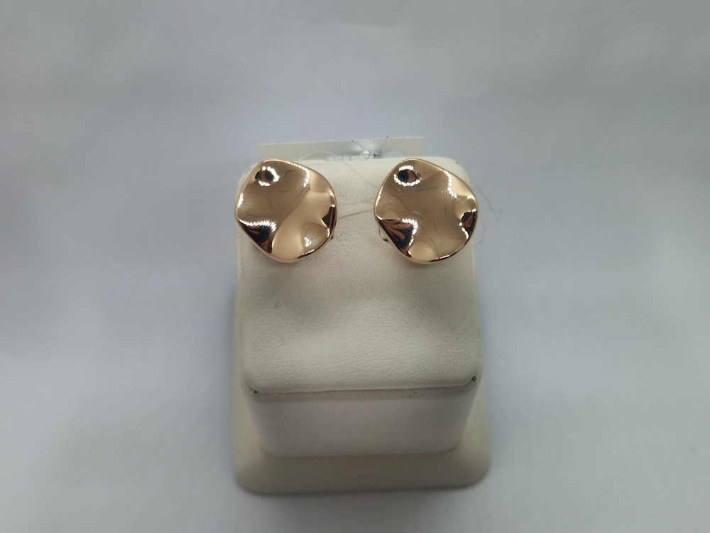 СЕРЬГИ БЕЗ КАМНЯ (Au 585)