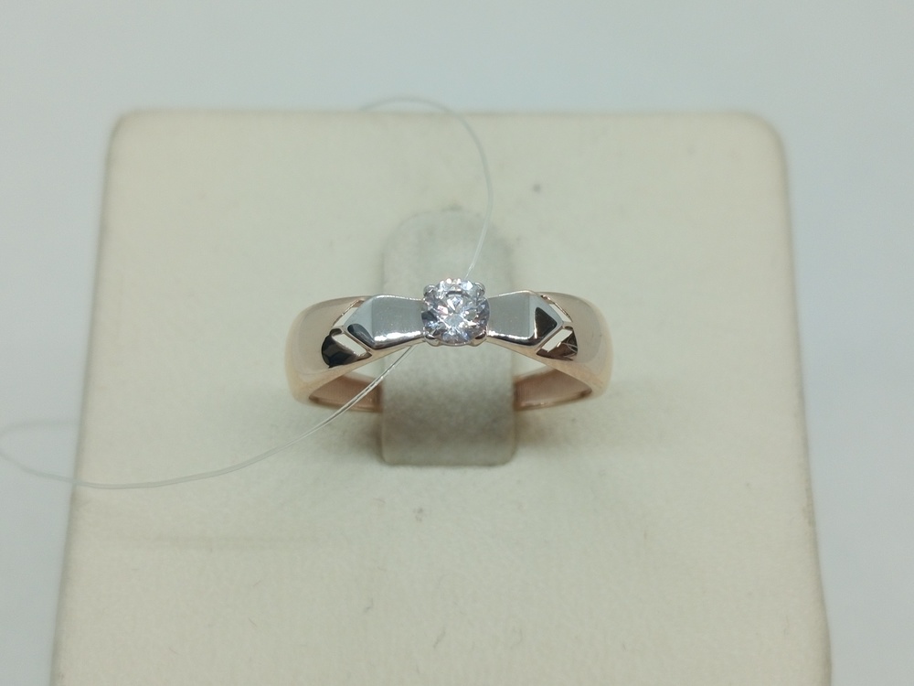 КОЛЬЦО С КАМНЕМ (Au 585)