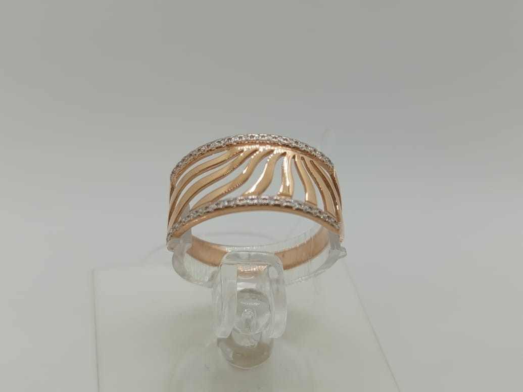 КОЛЬЦО С КАММНЯМИ (Au 585)