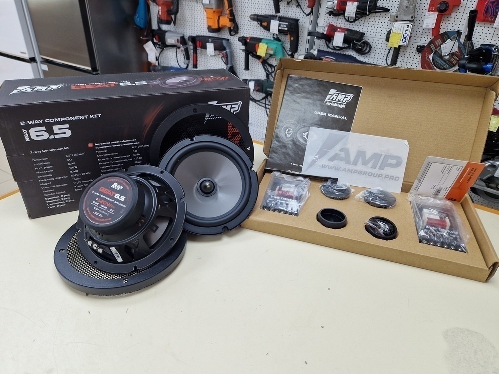 Автоакустика передняя AMP Beat 6.5