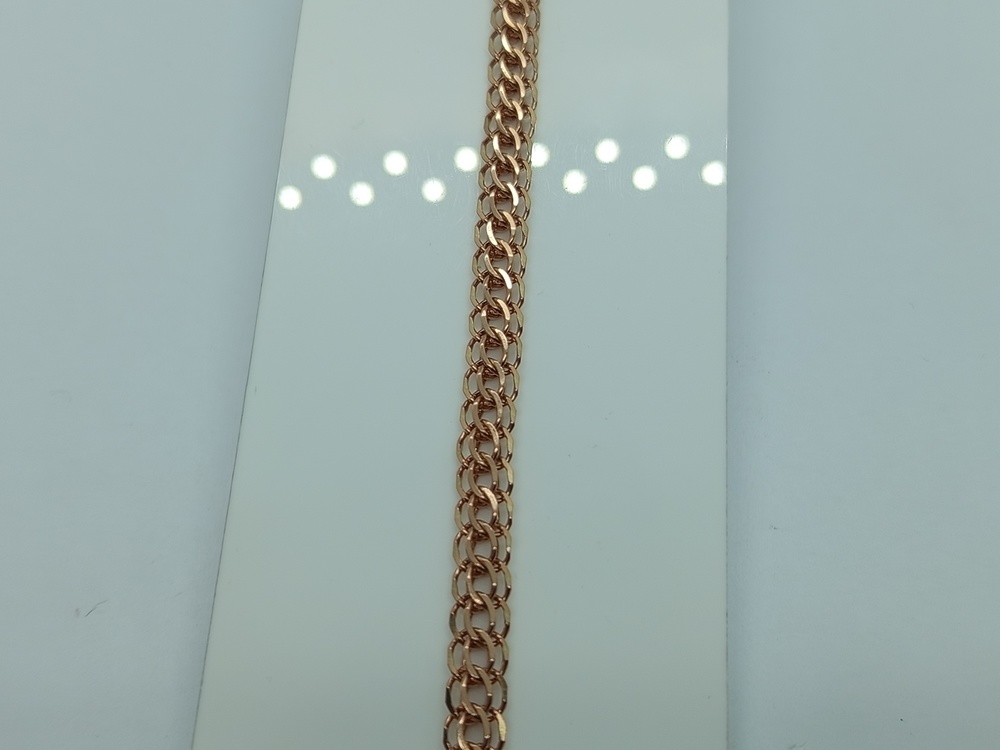 БРАСЛЕТ ПОЛНОВЕСНЫЙ Итальянка Au 585