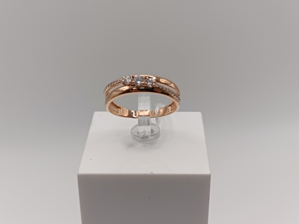 КОЛКМИ585 КОЛЬЦО С КАМНЯМИ (Au 585)