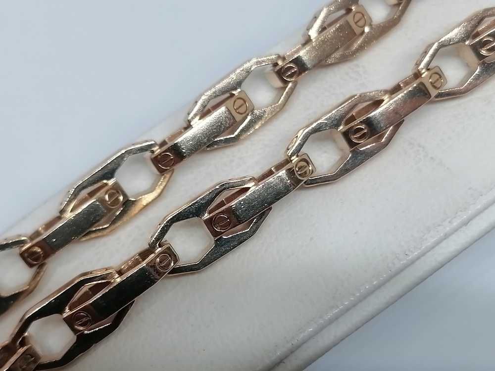 ЦЛФЗ585 ЦЕПЬ ПОЛНОВЕСНАЯ Фантазия (Au 585)