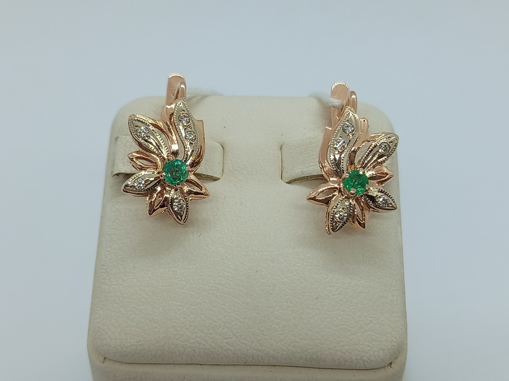 СЕРЬГИ БРИЛЛИАНТ (Au 585)