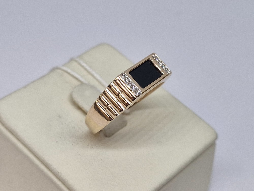 ПЕЧКМИ585 ПЕЧАТКА С КАМНЯМИ (Au 585)