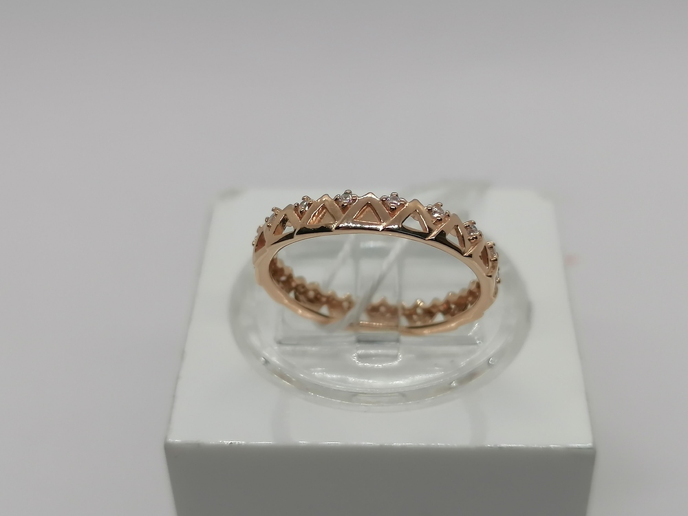 КОЛКМИ585 КОЛЬЦО С КАМНЯМИ (Au 585)