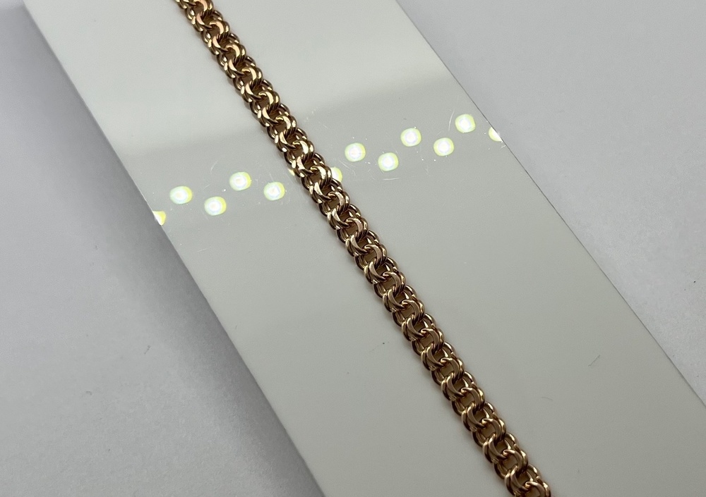 БРАСЛЕТ ПОЛНОВЕСНЫЙ Бисмарк (Au 585)