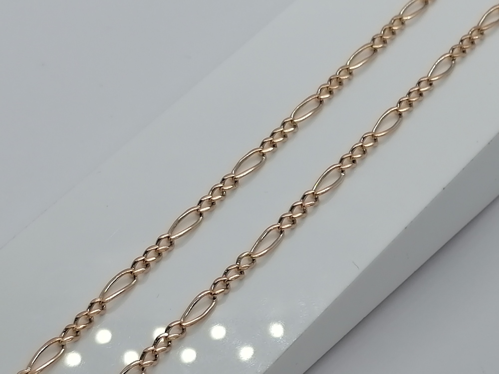 ЦЛФК585 ЦЕПЬ ПОЛНОВЕСНАЯ Фигаро(картье) (Au 585)