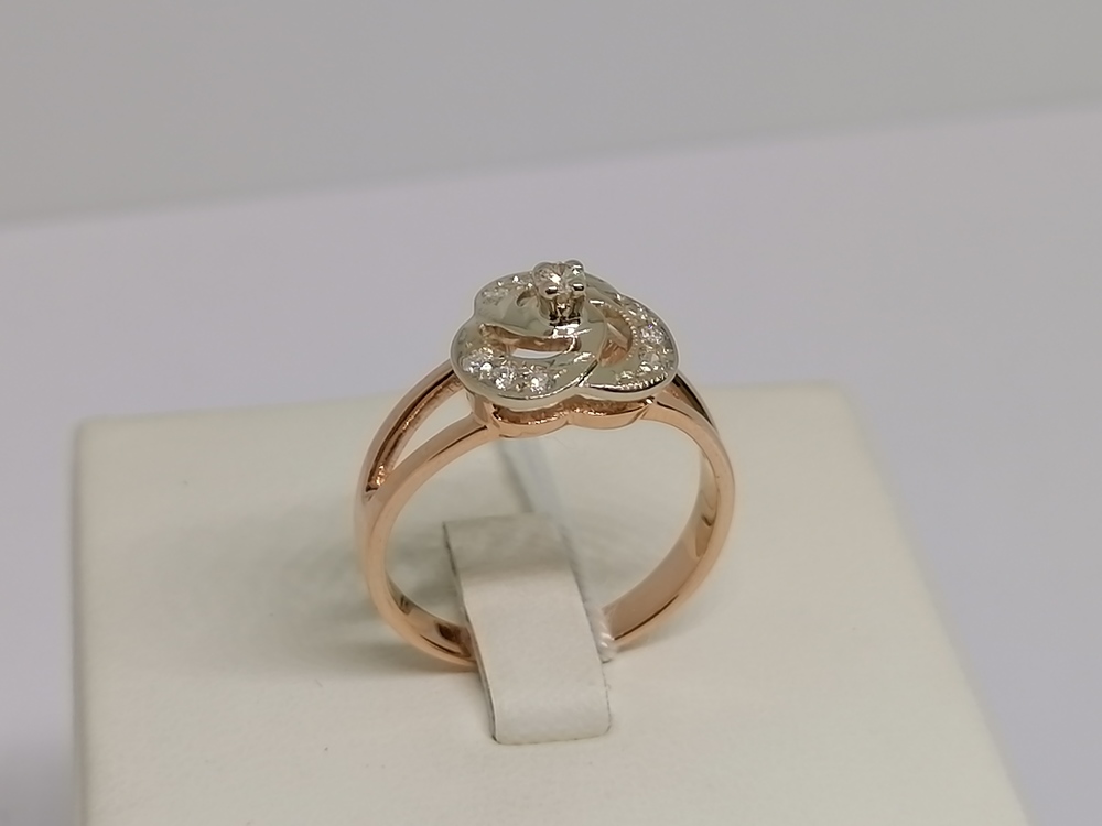 КОЛЬЦО БРИЛЛИАНТ Au 585