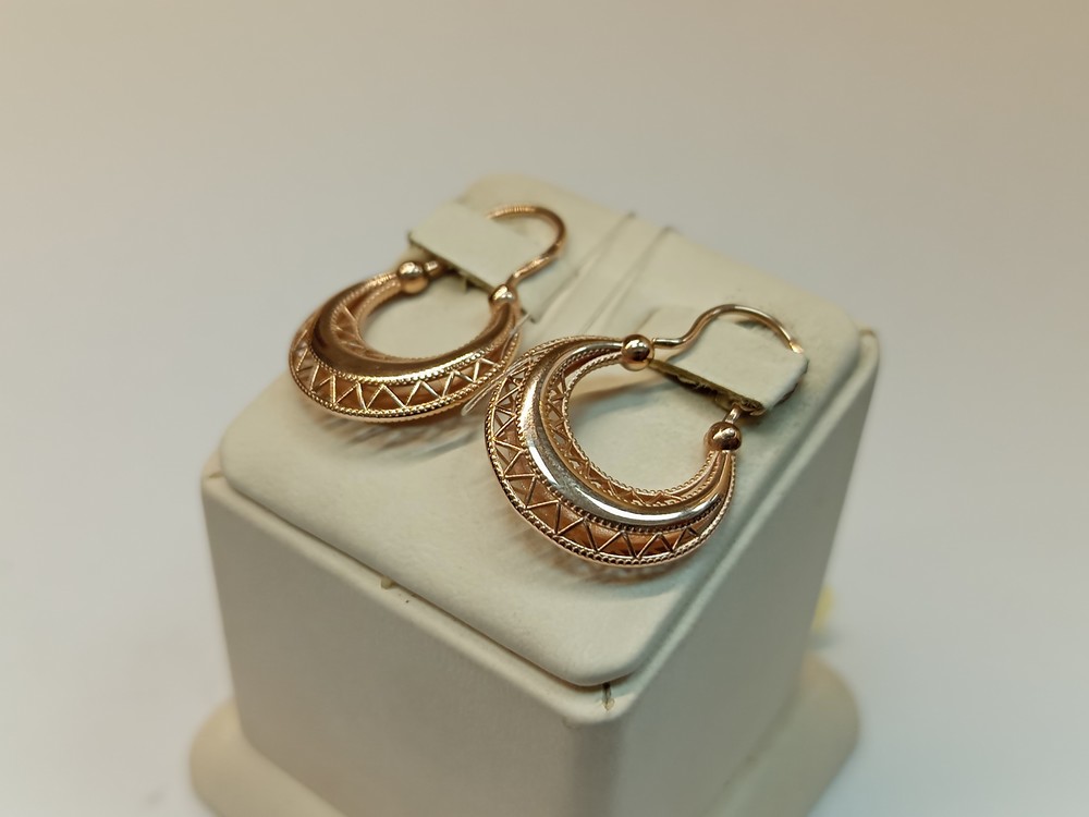 СЕРЬГИ БЕЗ КАМНЯ (Au 585) СЕРЬГИ БЕЗ КАМНЯ (Au 585)