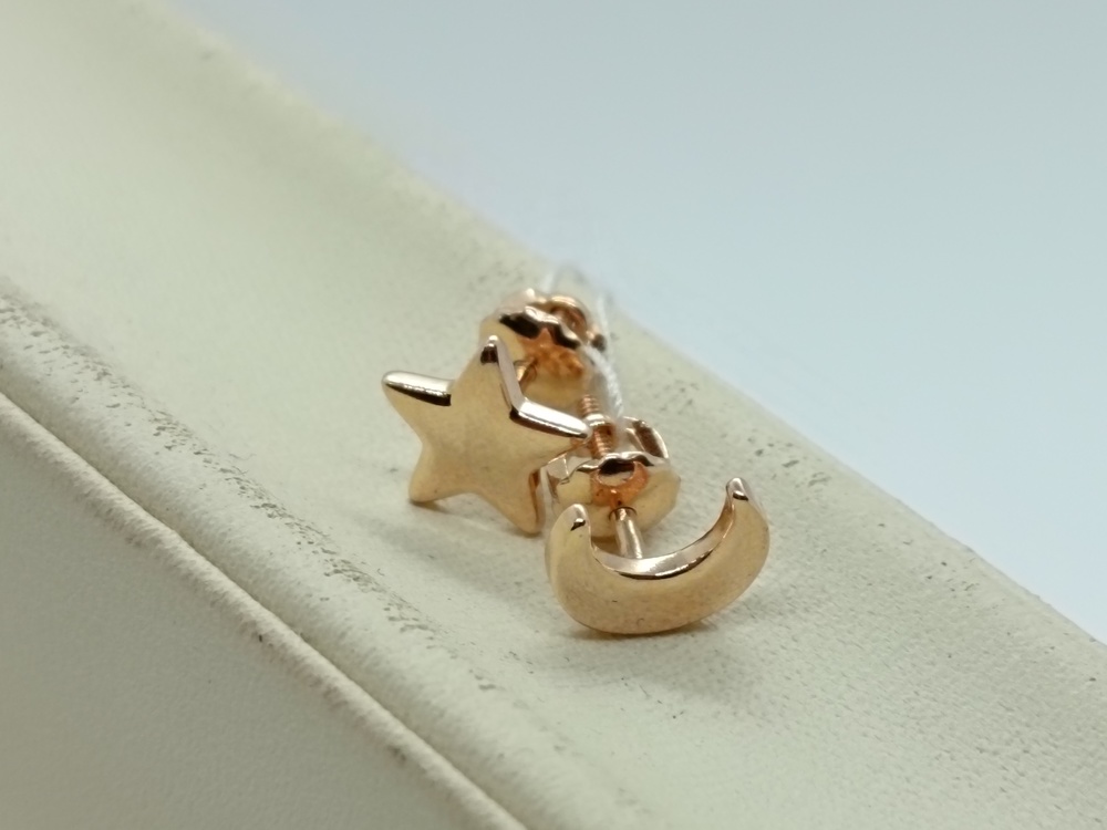 СЕРЬГИ ПУСЕТЫ (Au 585)