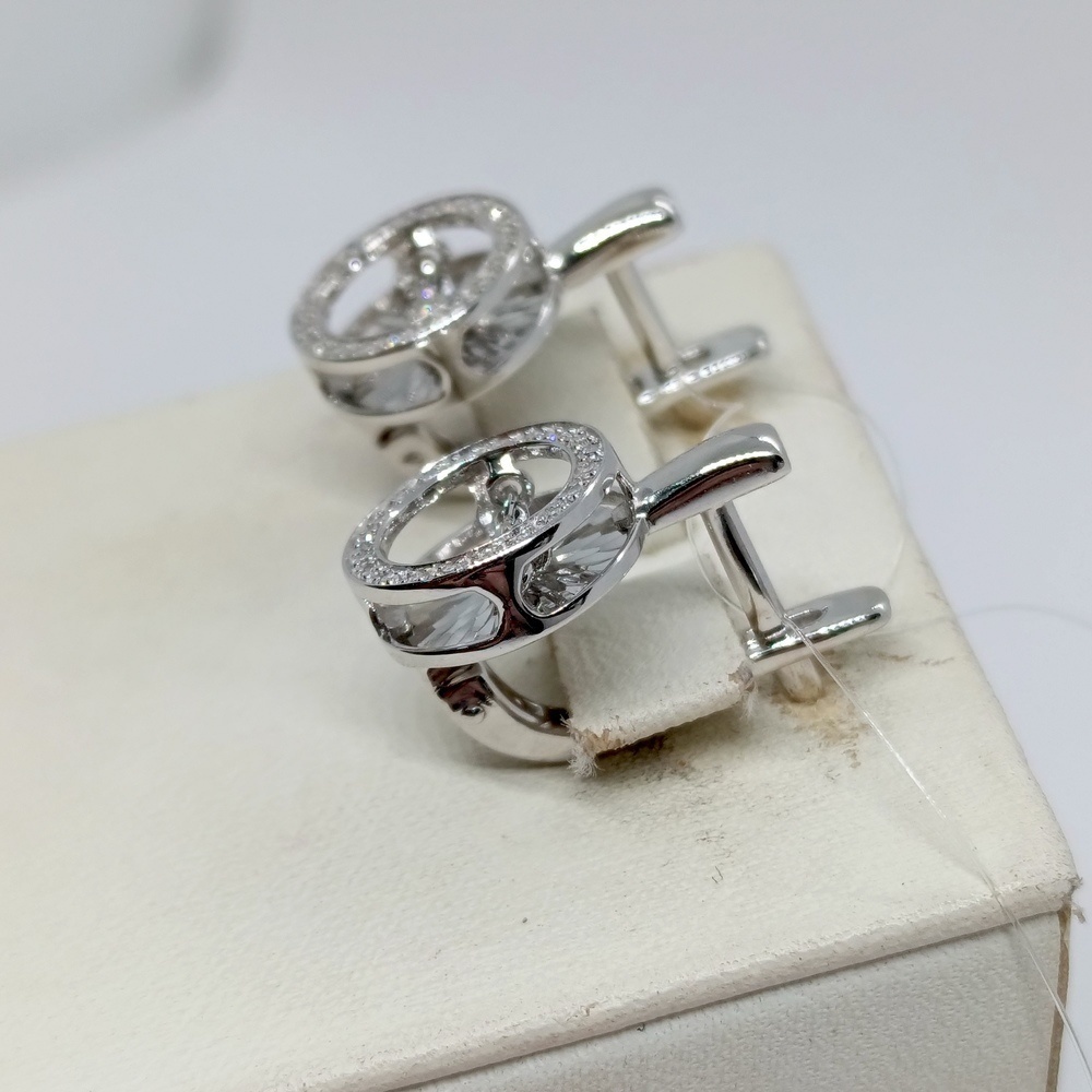 СЕРЬГИ БРИЛЛИАНТ (Au 585)