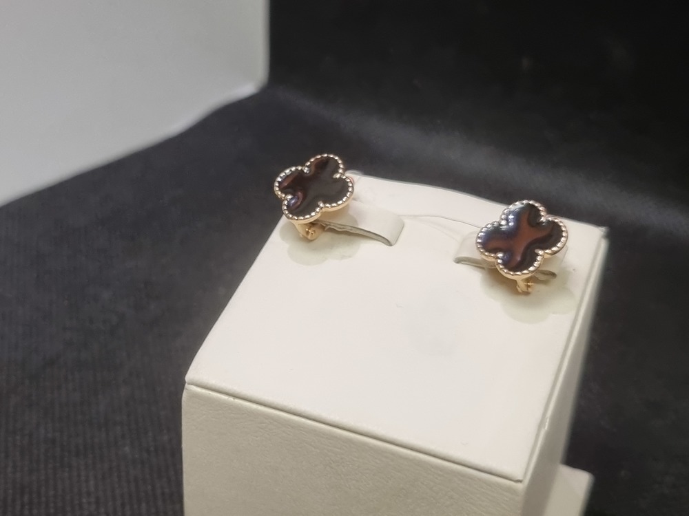 СЕРЬГИ С КАМНЕМ (Au 585)