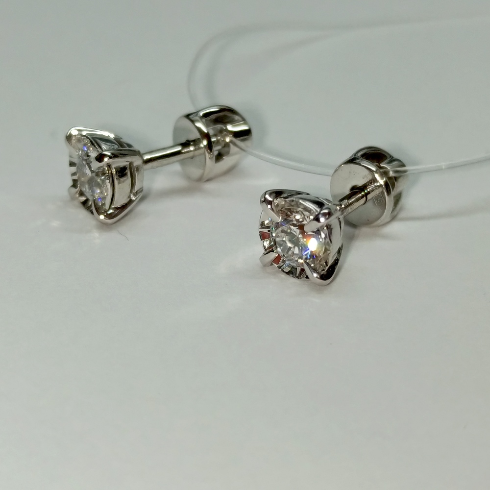 СЕРЬГИ БРИЛЛИАНТ (Au 585)