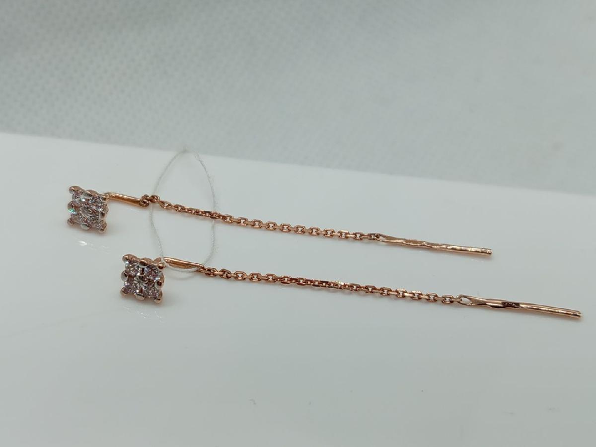 СЕРЬГИ ПРОДЕВКИ (Au 585)