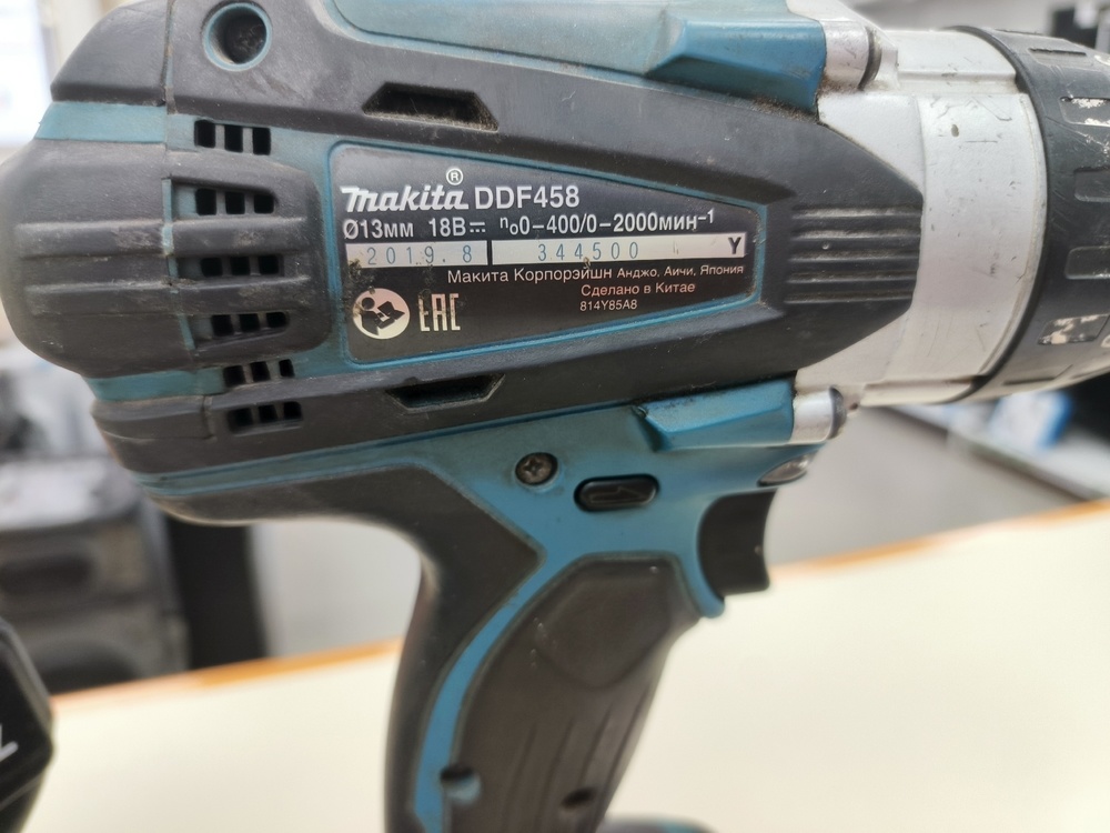 Шуруповерт Makita DDF458