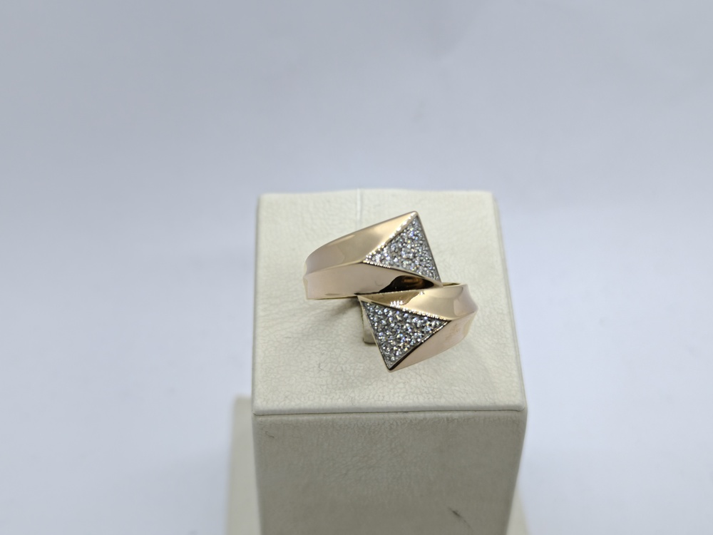 КОЛЬЦО С КАМНЯМИ (Au 585) КОЛЬЦО С КАМНЯМИ (Au 585)