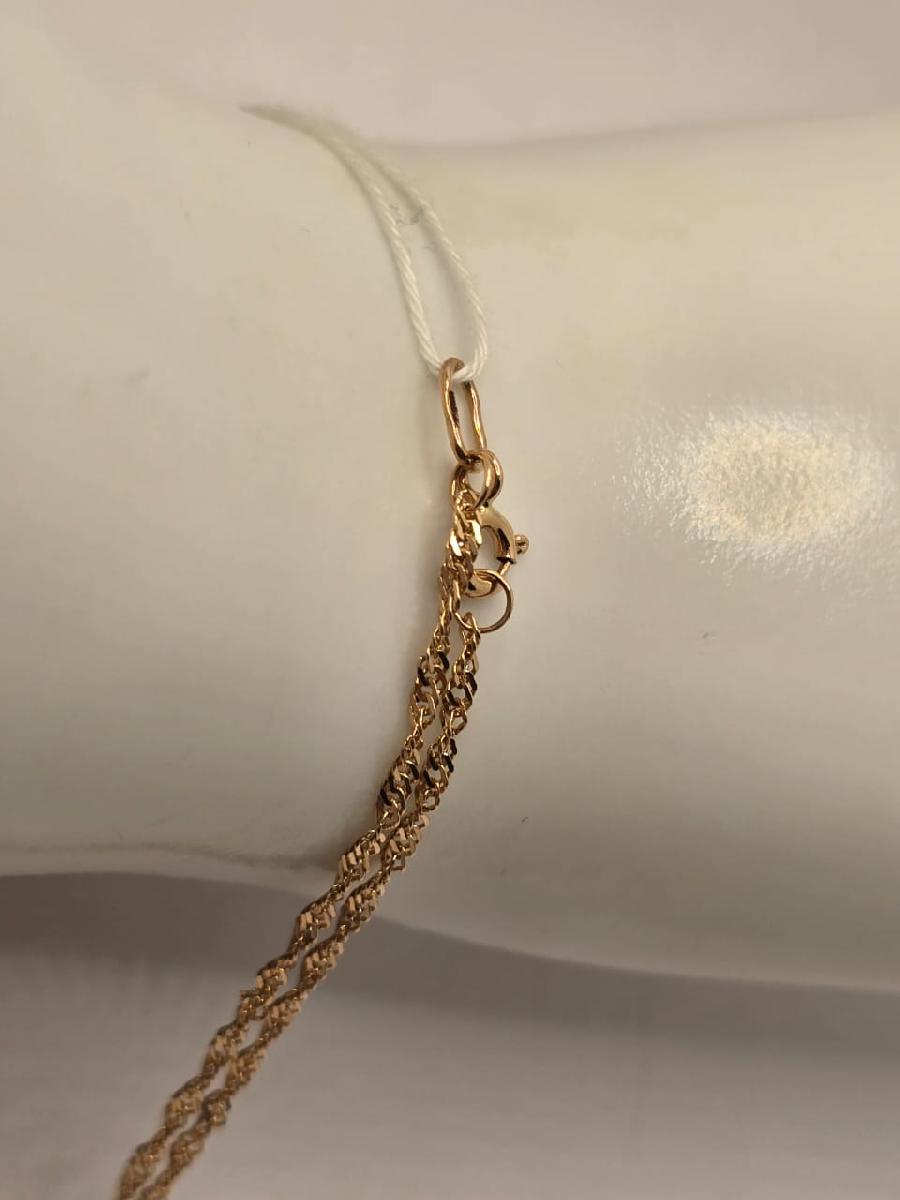 ЦЛСИ585 ЦЕПЬ ПОЛНОВЕСНАЯ Сингапур (Au 585)