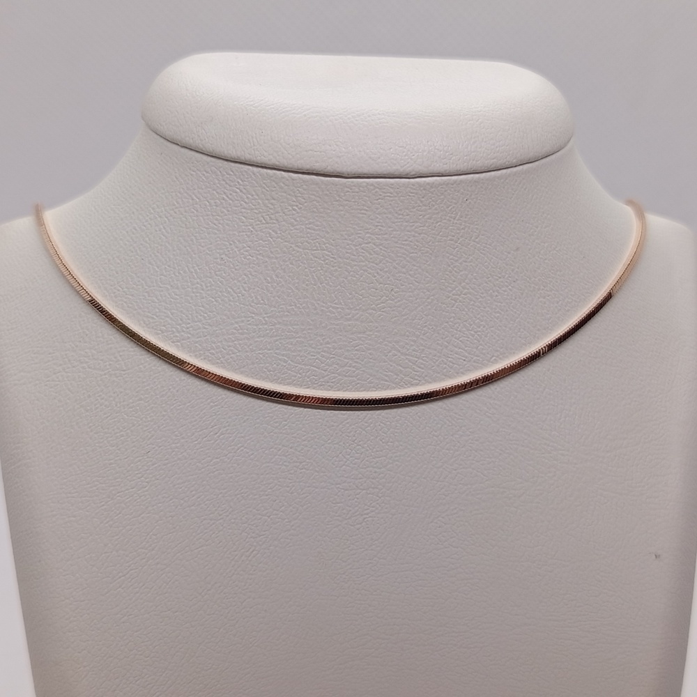 ЦЕПЬ ПОЛНОВЕСНАЯ Жгут(снейк) (Au 585)