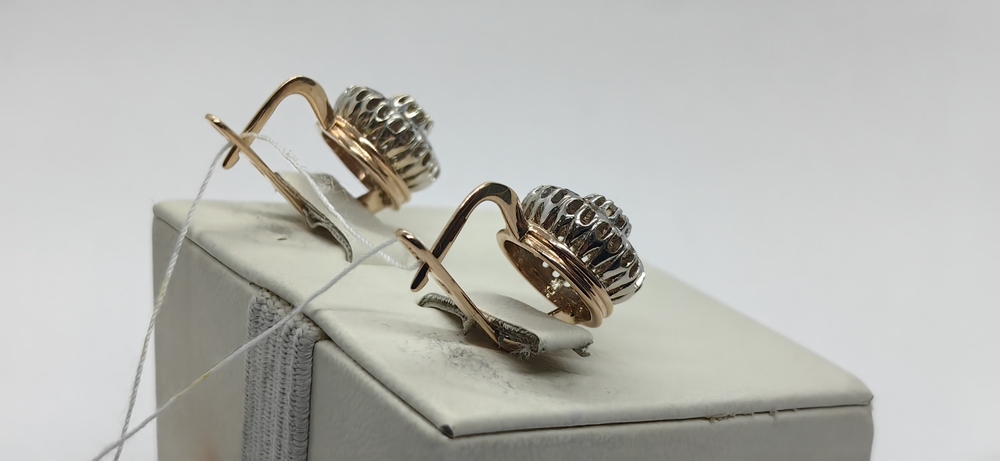 СЕРЬГИ БРИЛЛИАНТ (Au 585)