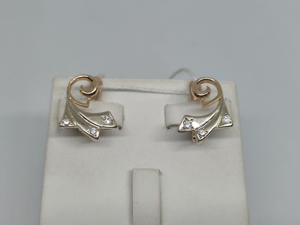 СКМИ585 СЕРЬГИ С КАМНЯМИ (Au 585) СКМИ585 СЕРЬГИ С КАМНЯМИ (Au 585)