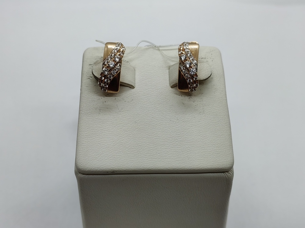 СЕРЬГИ С КАМНЯМИ (Au 585)