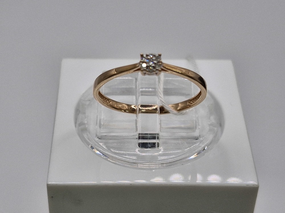 КОЛЬЦО БРИЛЛИАНТ Au 585