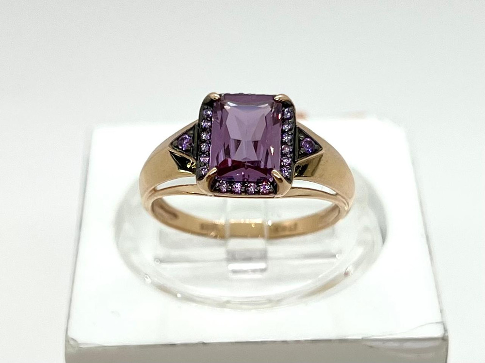 КОЛЬЦО АЛЕКСАНДРИТ (Au 585)