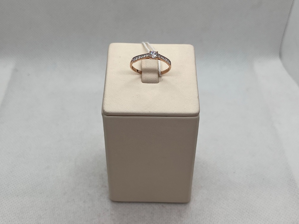 КОЛКМИ585 КОЛЬЦО С КАМНЯМИ (Au 585)