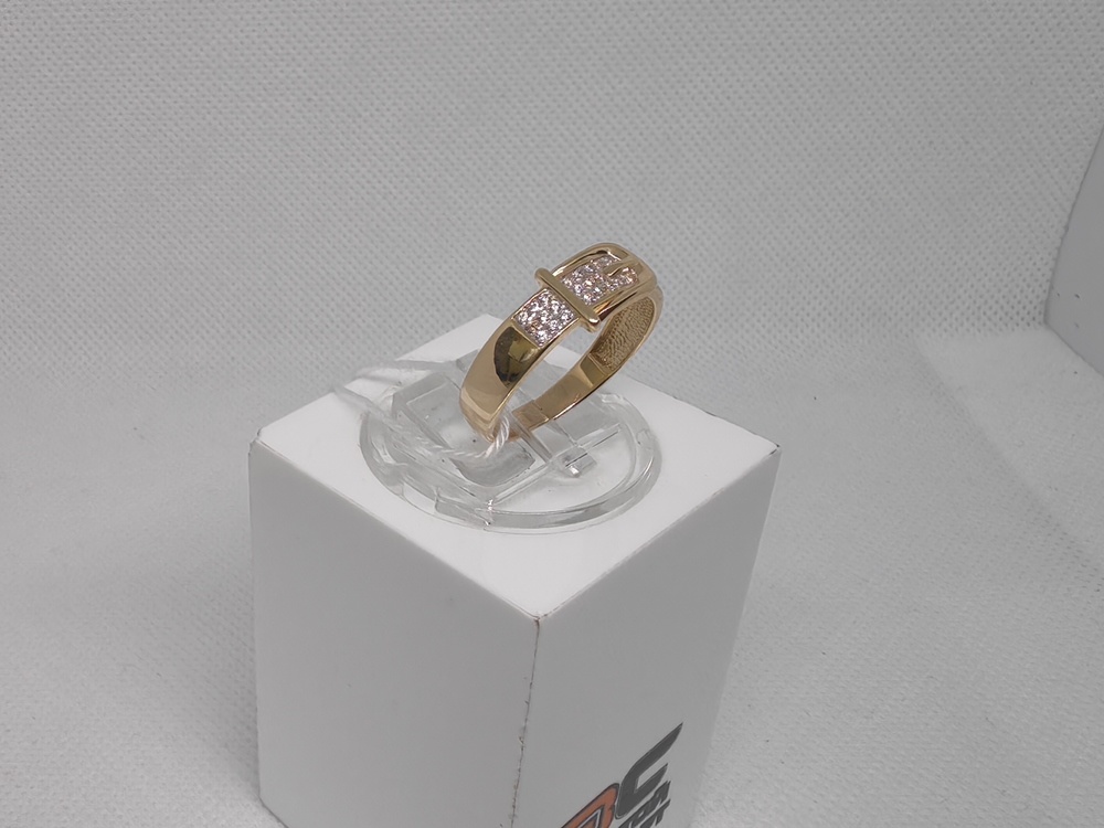КОЛКМИ585 КОЛЬЦО С КАМНЯМИ (Au 585)