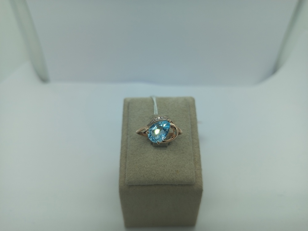 КОЛКМИ585 КОЛЬЦО С КАМНЯМИ (Au 585)