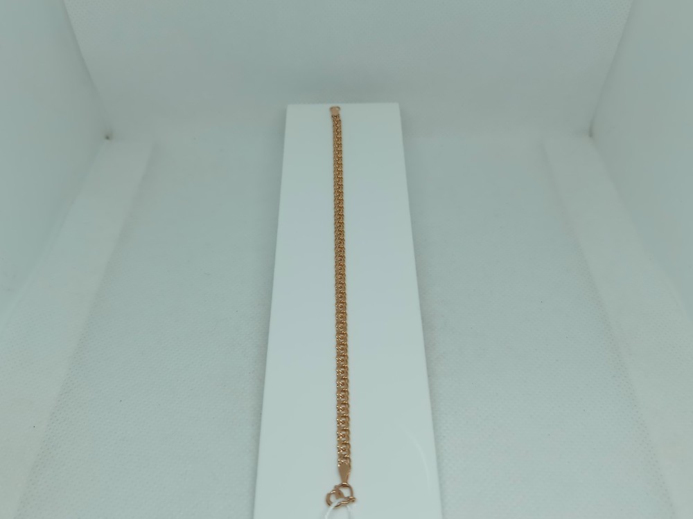 БЛБ585 БРАСЛЕТ ПОЛНОВЕСНЫЙ Бисмарк (Au 585)