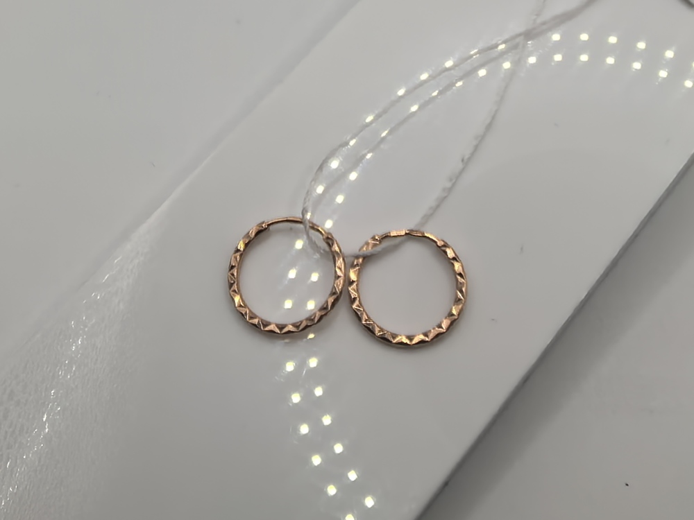 СЕРЬГИ КОНГО (Au 585)