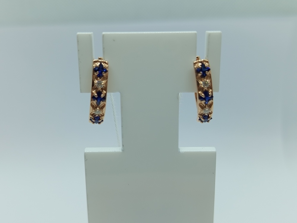 СЕРЬГИ БРИЛЛИАНТ (Au 585)